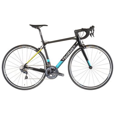 Bicicleta de carrera WILIER TRIESTINA GARDA Shimano Ultegra R8000 Mix 34/50 Negro/Azul 2023 0